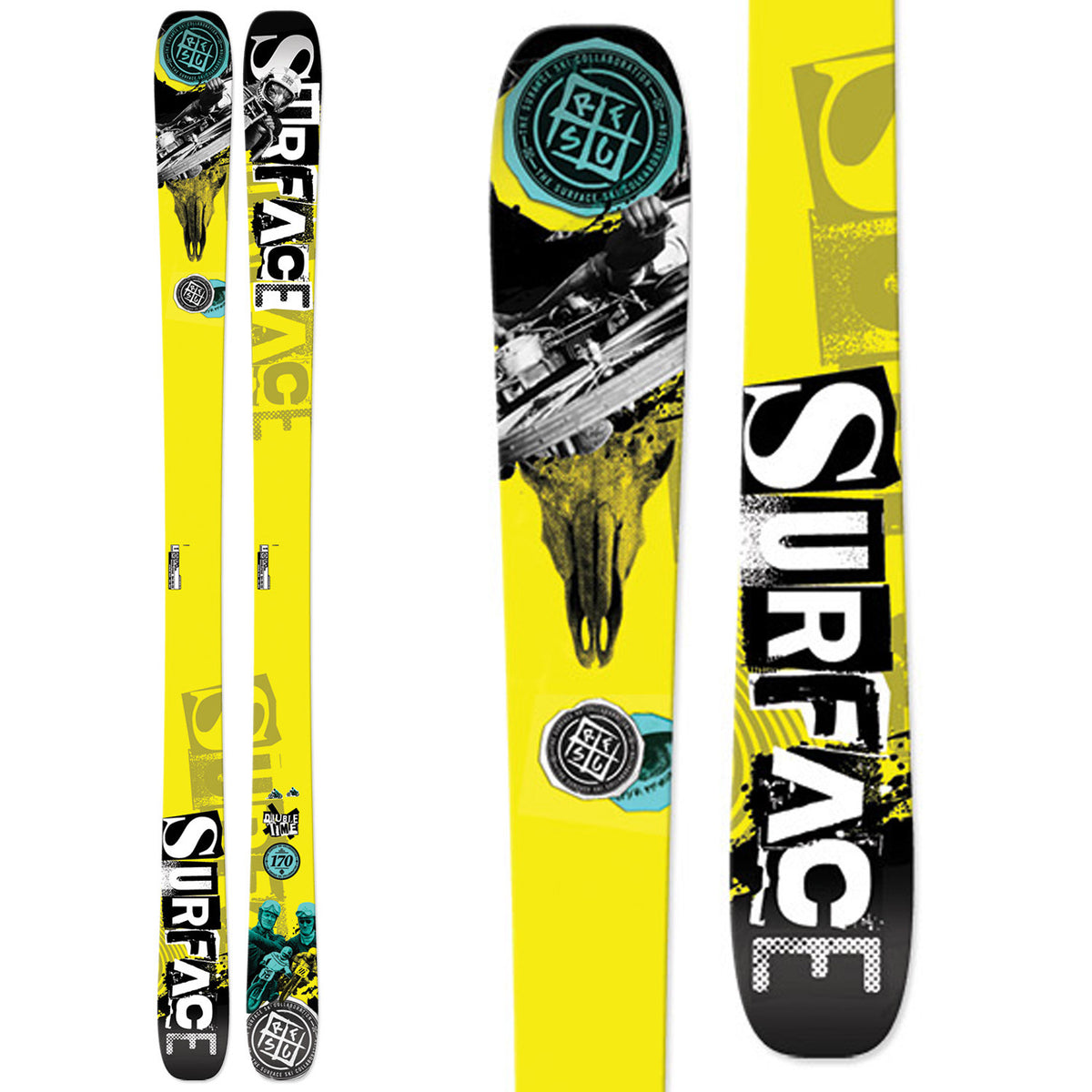 Surface Double Time Skis 2014