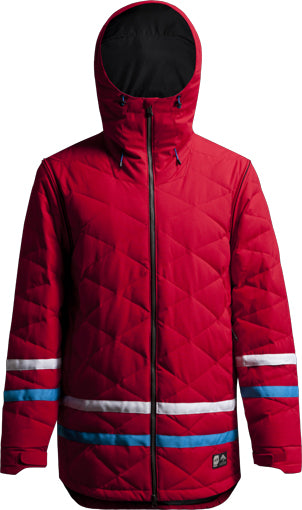 Orage B-Dog Jacket Cardinal Front View