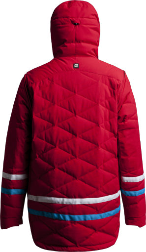 Orage B-Dog Jacket Cardinal Back View