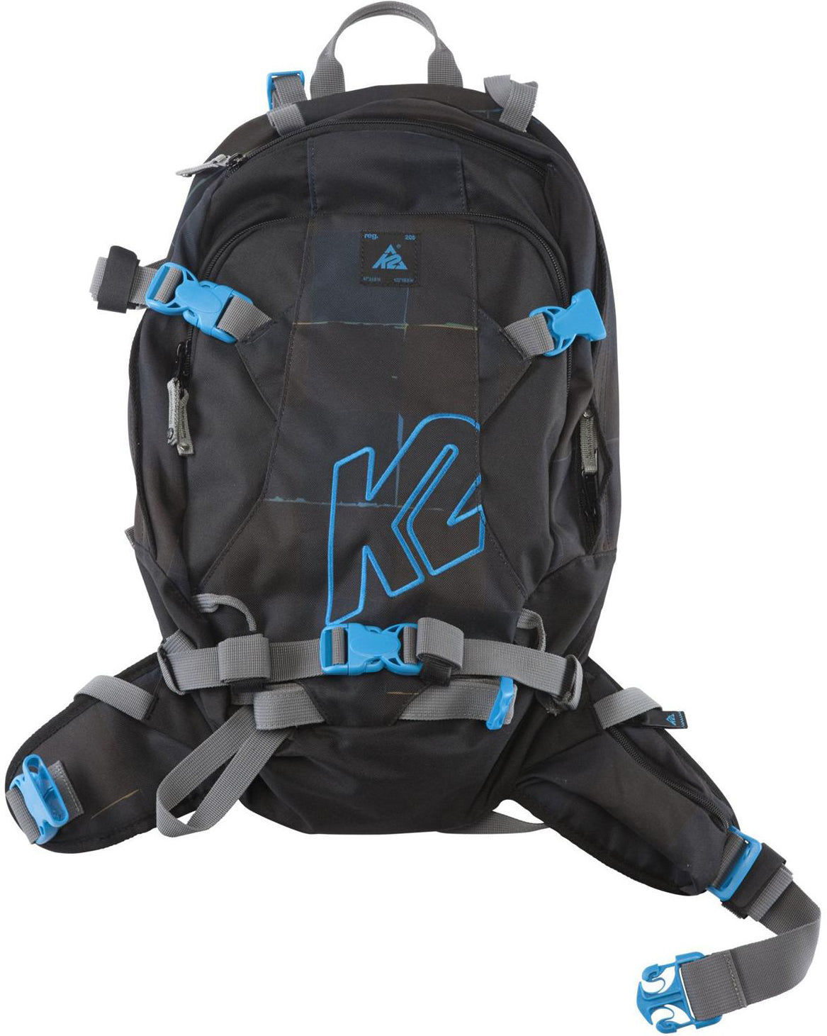 K2 Hyak Backpack Black Front View