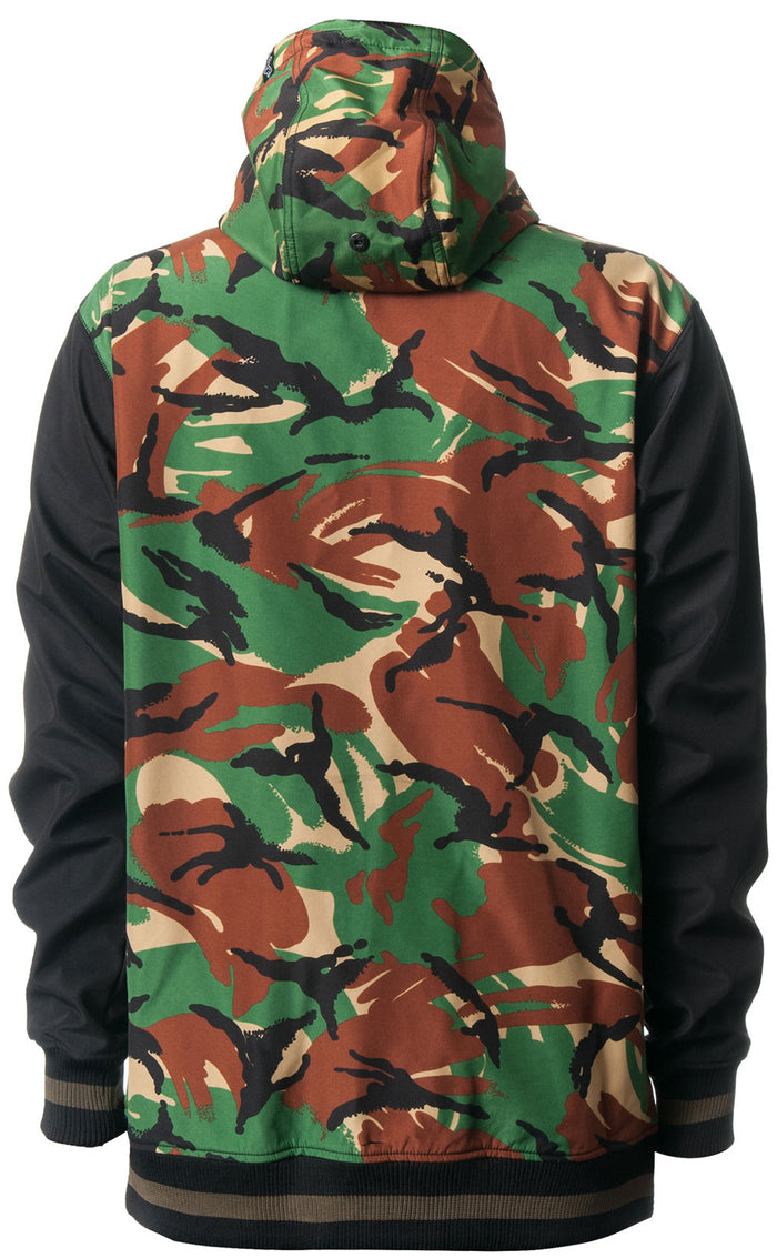 Saga OG Logo Jacket Camo/Black Back View