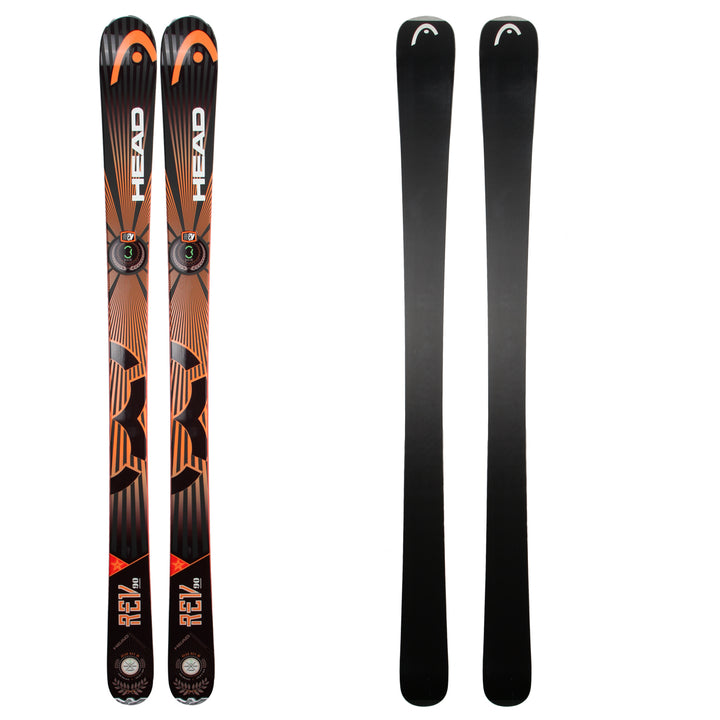 Head REV 90 Skis 2014 Base View