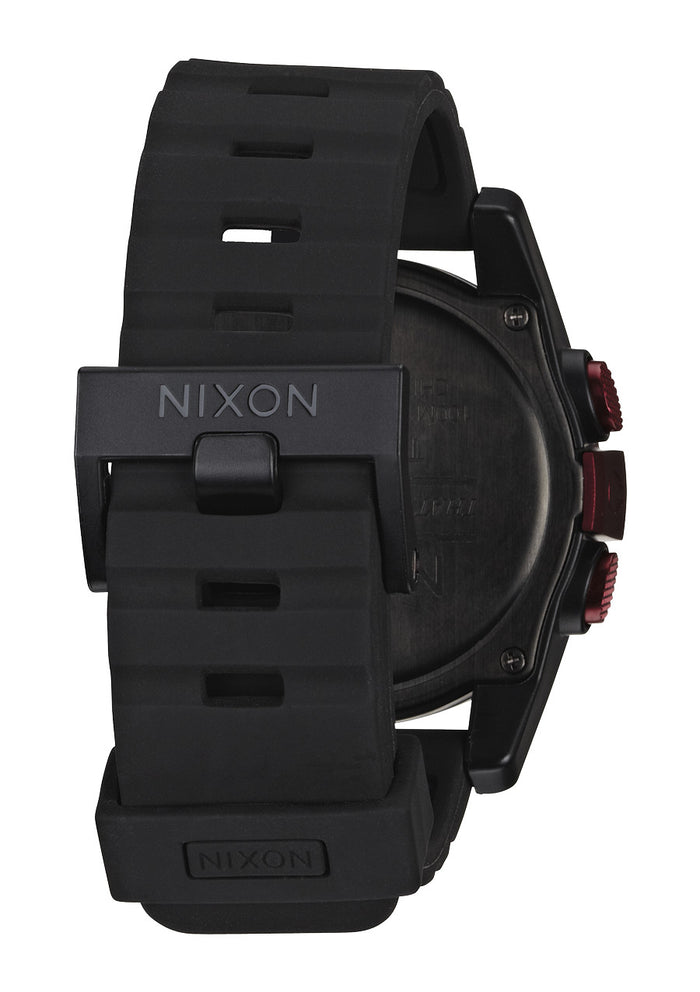 Nixon The Unit Watch Dark Red/Black Ano