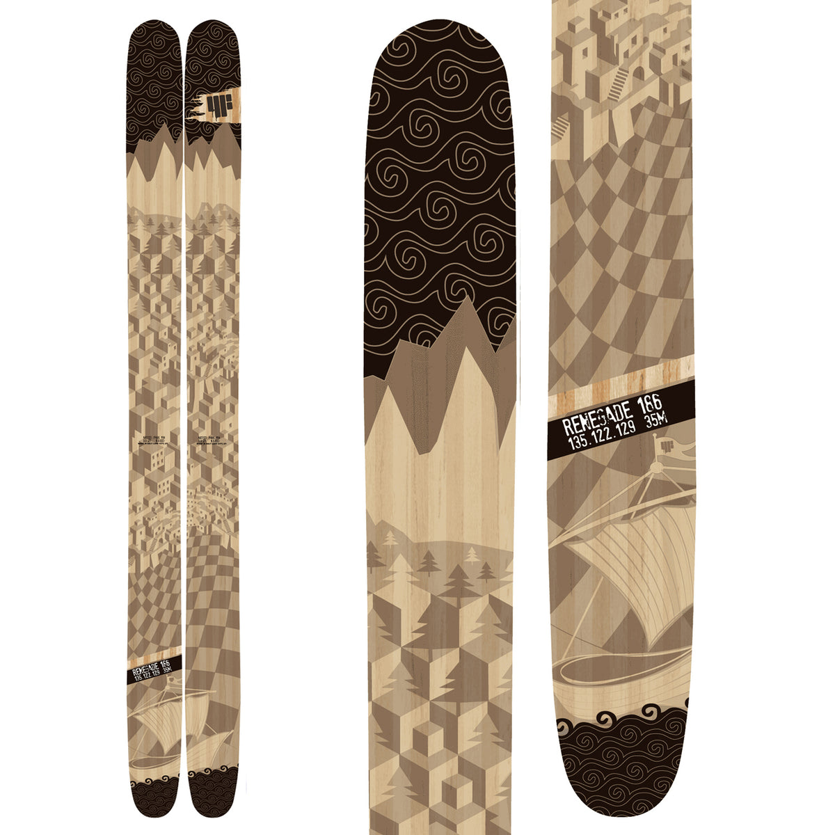 4FRNT Renegade Skis 2014