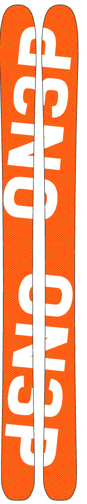 ON3P Billy Goat Skis 2014 Base View
