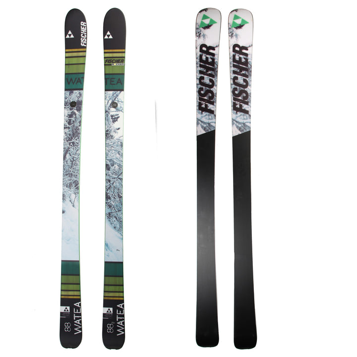 Fischer Watea 88 Skis 2014 Base View