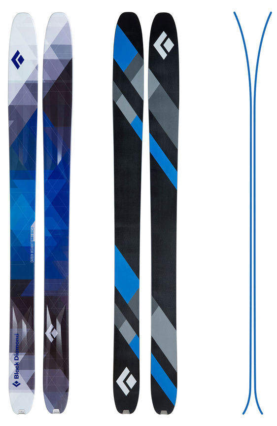 Black Diamond Carbon Megawatt Skis 2014 Detail 2 View