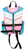 Liquid Force Dream Child CGA Wakeboard Vest - Little Girls' 2015 Teal/Pink Front View