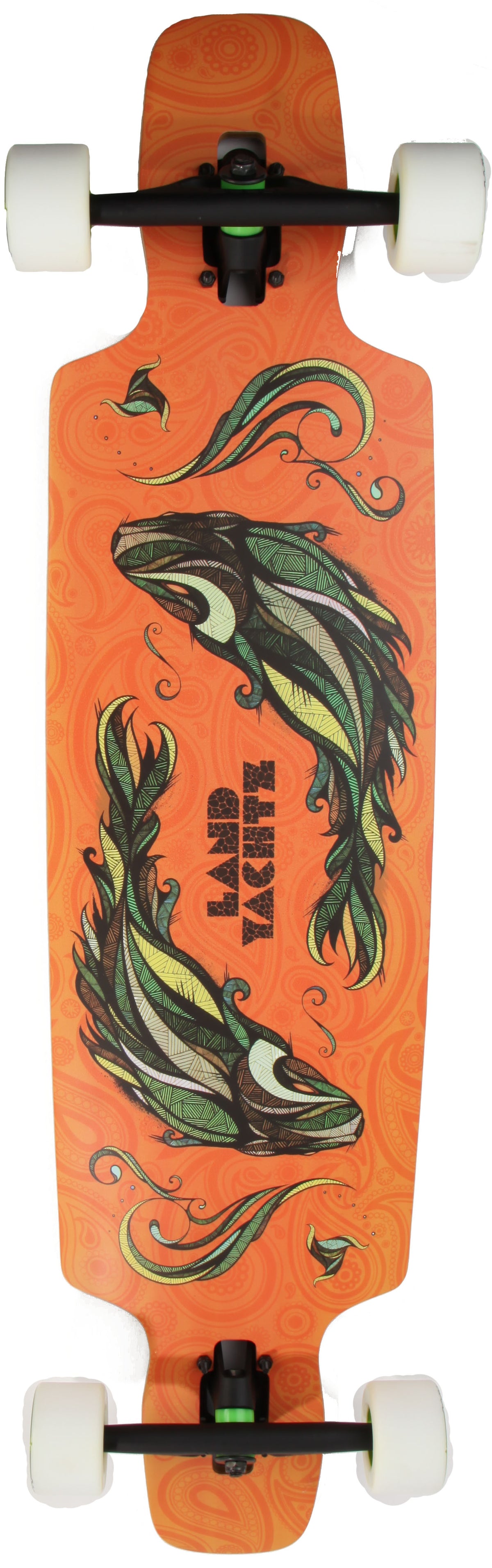 Landyachtz Drop Carve 39" Longboard Complete Base View
