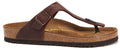 Birkenstock Gizeh Oiled Leather Sandals - Women's Habana Side View