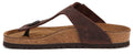 Birkenstock Gizeh Oiled Leather Sandals - Women's Habana Inside View