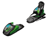 Marker M7.0 Free Ski Bindings - Big Kids' 2017 Black/Green/Blue Detail 1 View::Black/Green/Blue