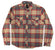 Billabong Woodland Flannel Button-Down Shirt Camel Front View