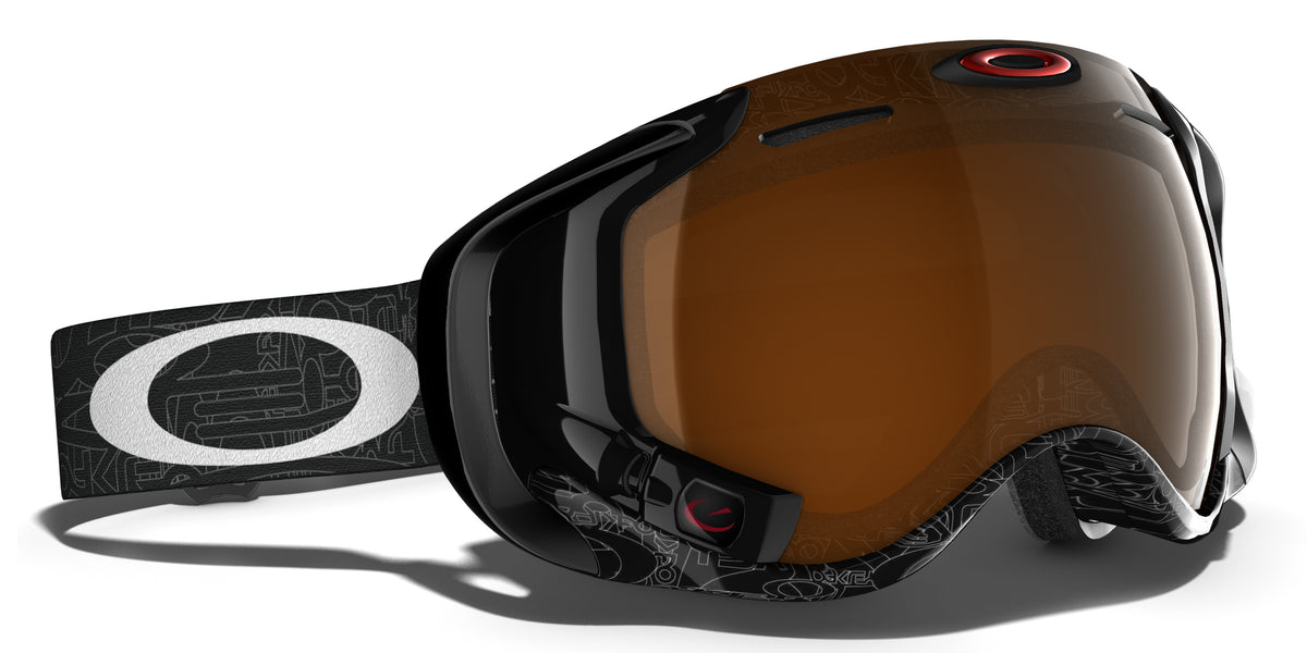 Oakley Airwave 1.5 Goggles Silver Text/Black Iridium