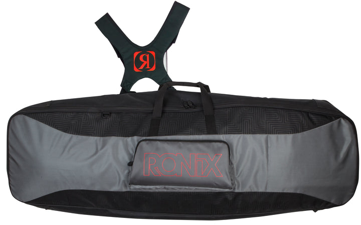 Ronix Links Padded Backpack Wakeboard Bag 2020 Black/Caffeinated Detail 1 View