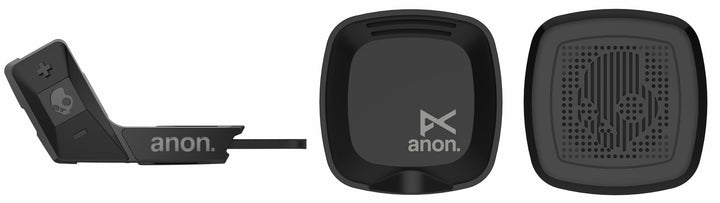 Anon ASFX2 Audio Helmet Drop Ins Black Detail 1 View