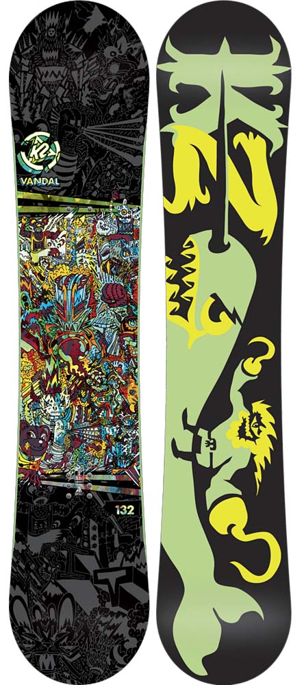 K2 Vandal Snowboard - Boy's 2015