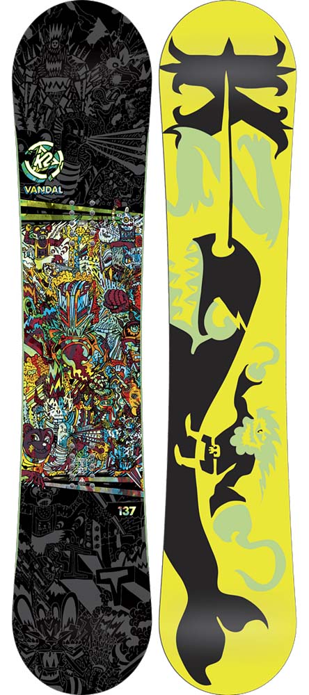 K2 Vandal Snowboard - Boy's 2015