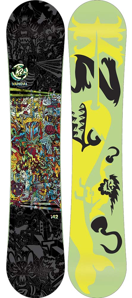 K2 Vandal Snowboard - Boy's 2015
