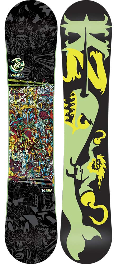 K2 Vandal Snowboard - Boy's 2015