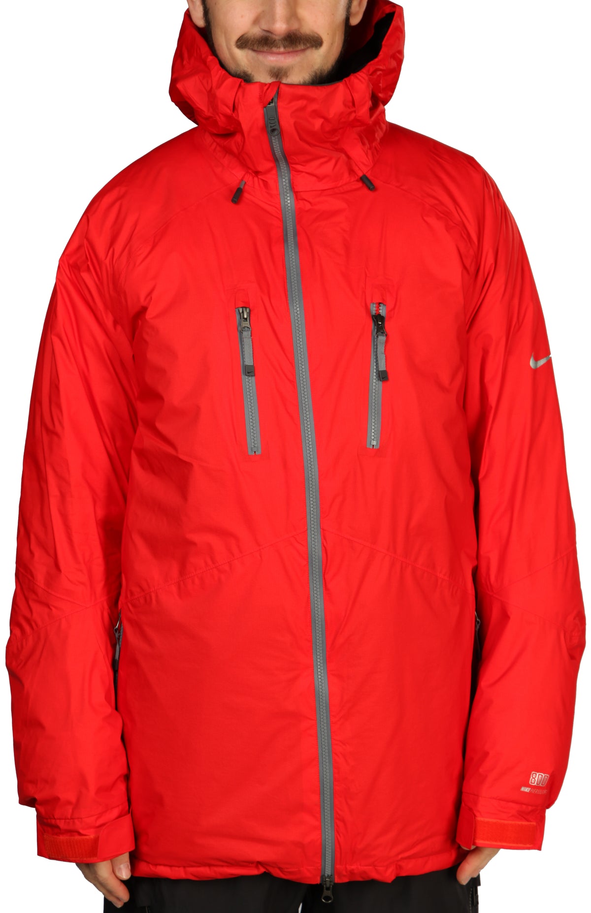 Nike SB Aeroloft Kampai Jacket Gamma Orange/Cool Grey Front View