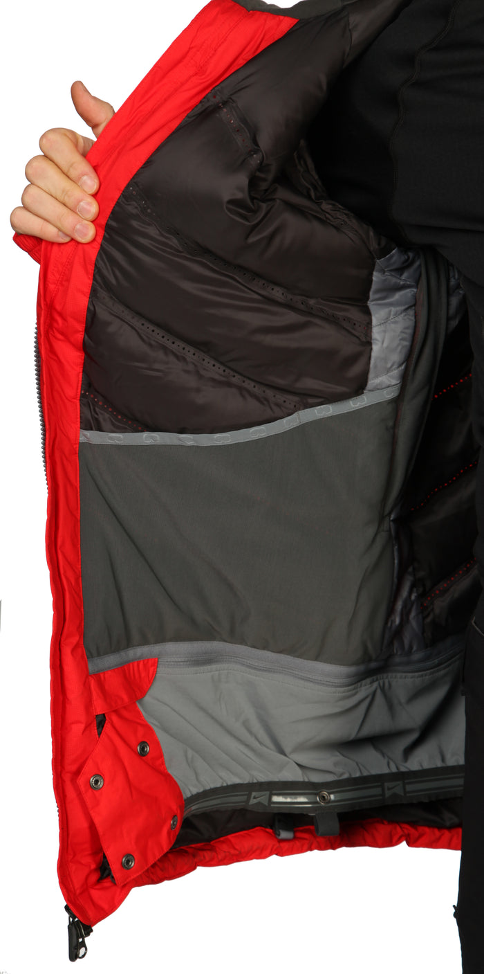 Nike SB Aeroloft Kampai Jacket Gamma Orange/Cool Grey Detail 3 View