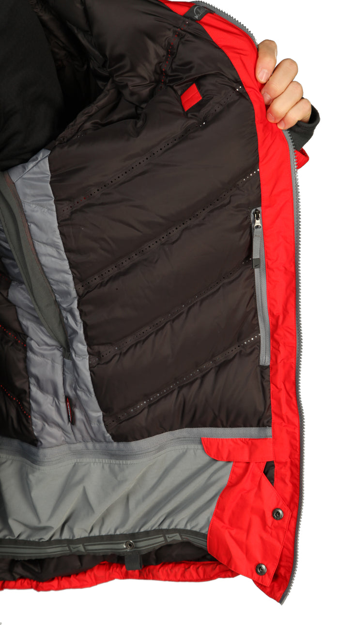 Nike SB Aeroloft Kampai Jacket Gamma Orange/Cool Grey Detail 4 View