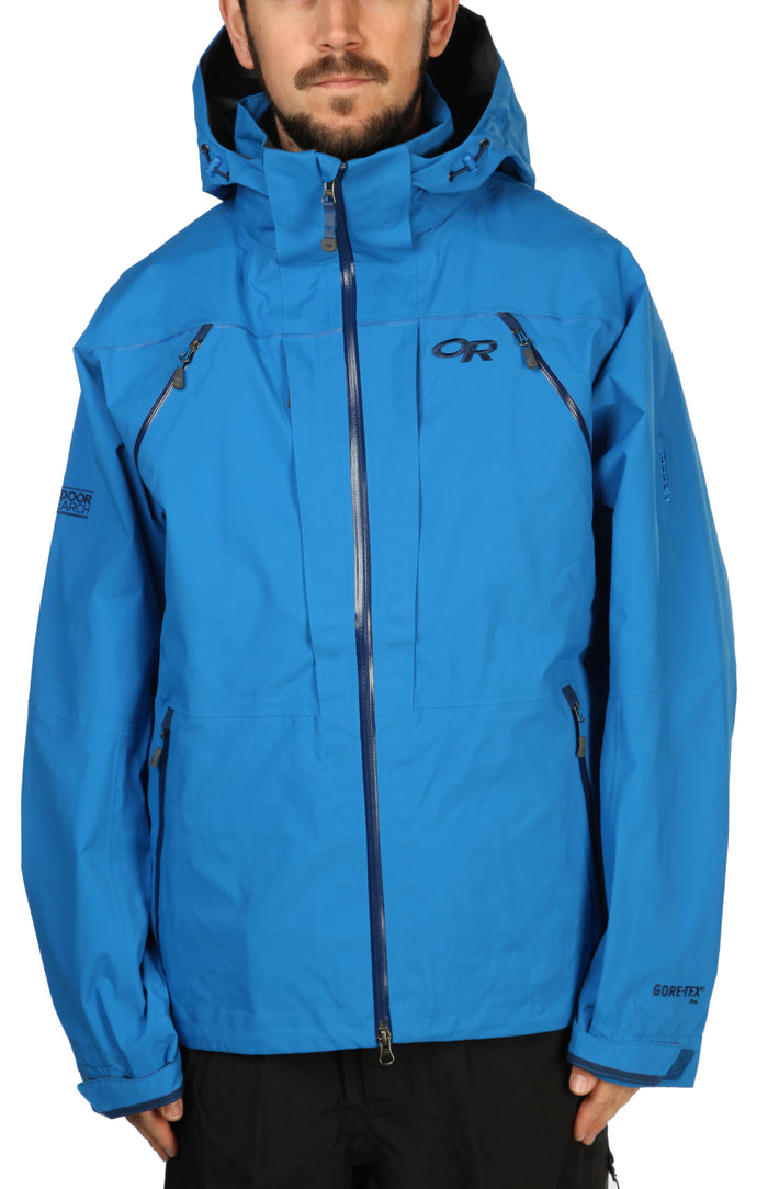 Outdoor Research Inertia Jacket Glacier Front View