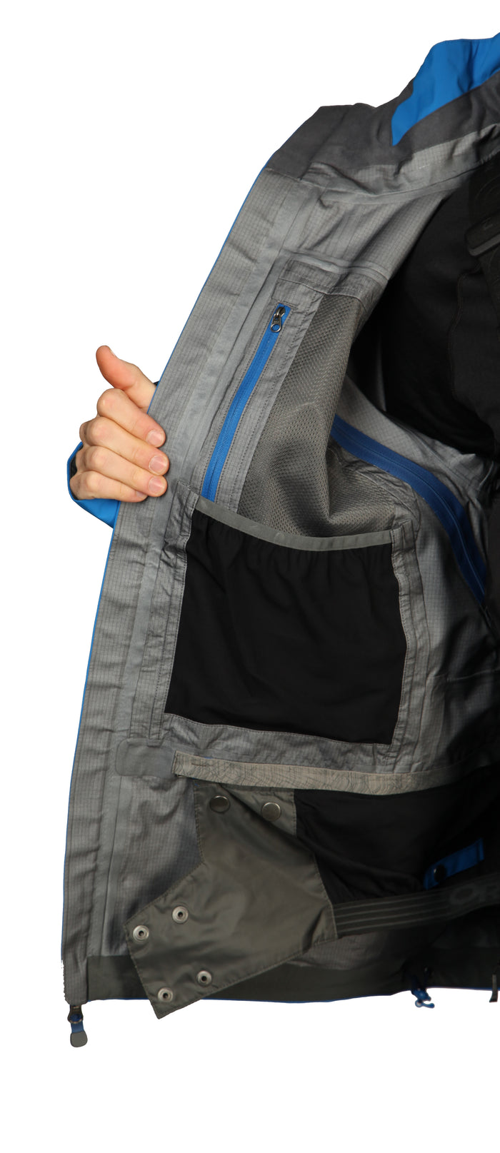 Outdoor Research Inertia Jacket Glacier Detail 2 View