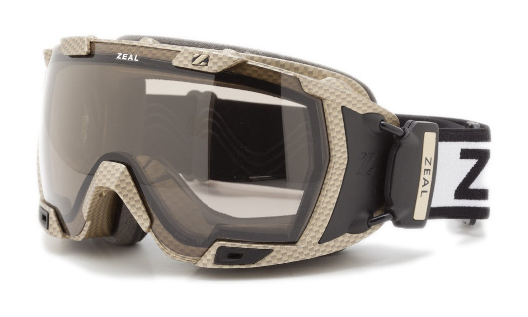 Zeal Z3 GPS Goggles Carbon Matte Gold/Polarized Automatic