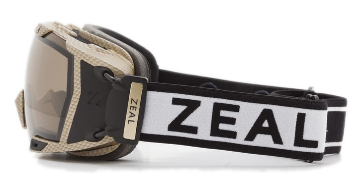 Zeal Z3 GPS Goggles Carbon Matte Gold/Polarized Automatic Detail 2 View