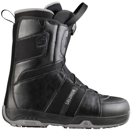 Salomon Echelon Snowboard Boots 2014 Black/Detroit/Black Side View