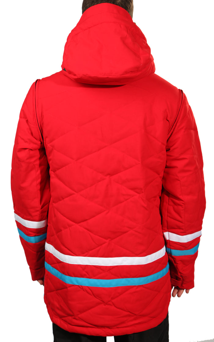 Orage B-Dog Jacket Cardinal Back View