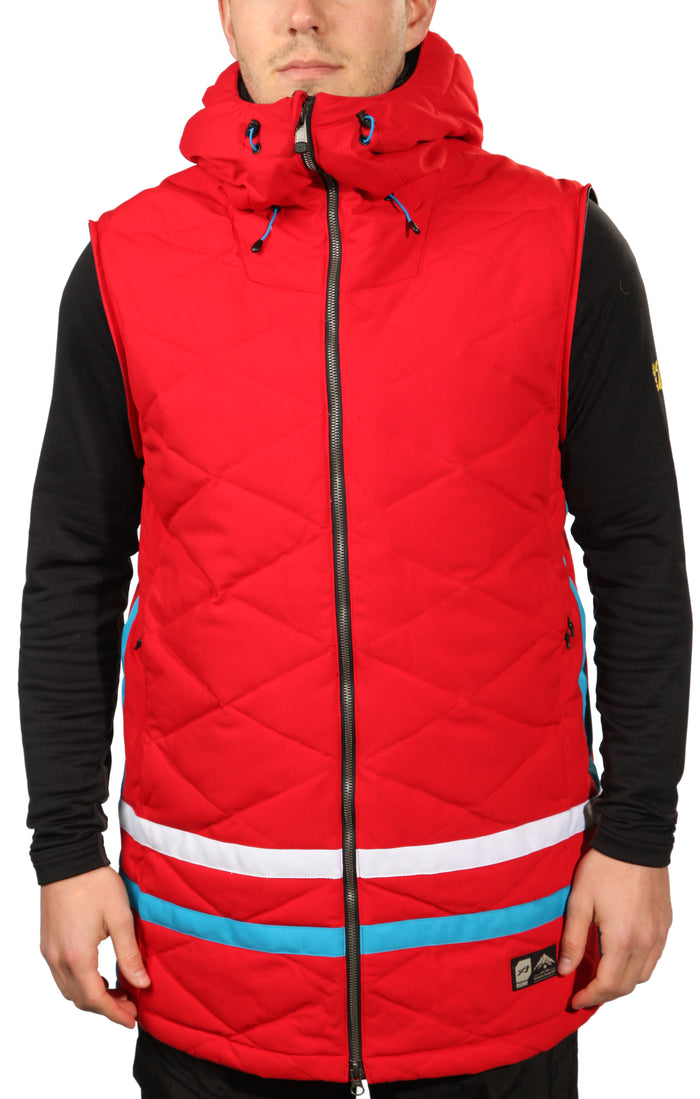Orage B-Dog Jacket Cardinal Detail 5 View