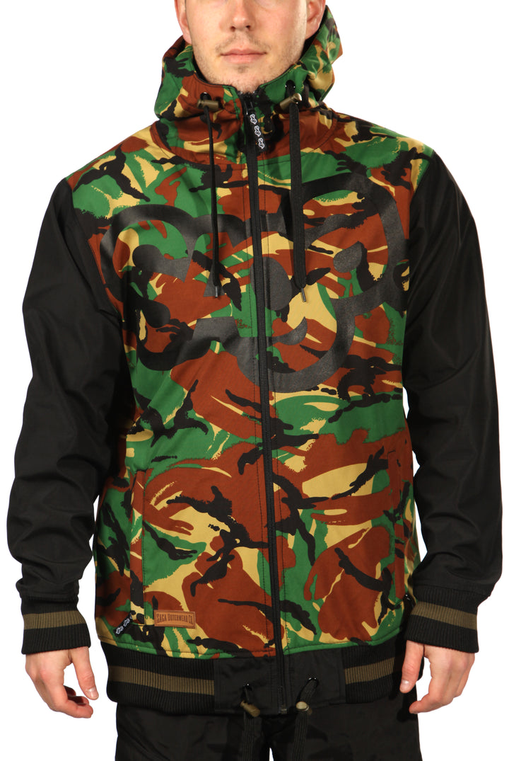 Saga OG Logo Jacket Camo/Black Detail 1 View