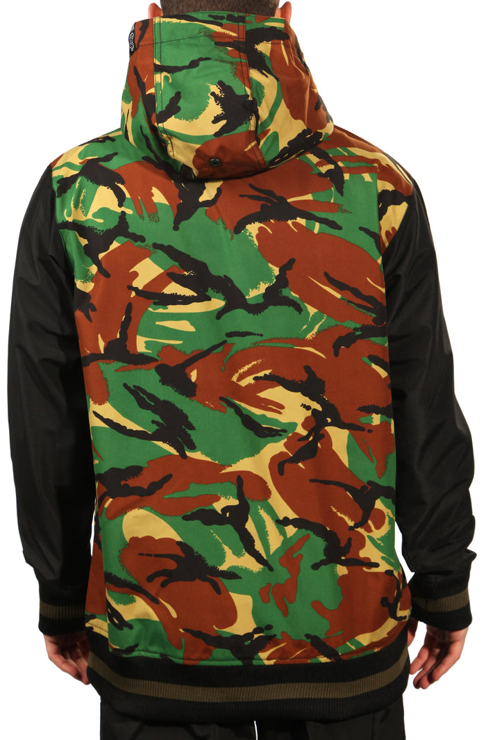 Saga OG Logo Jacket Camo/Black Detail 2 View