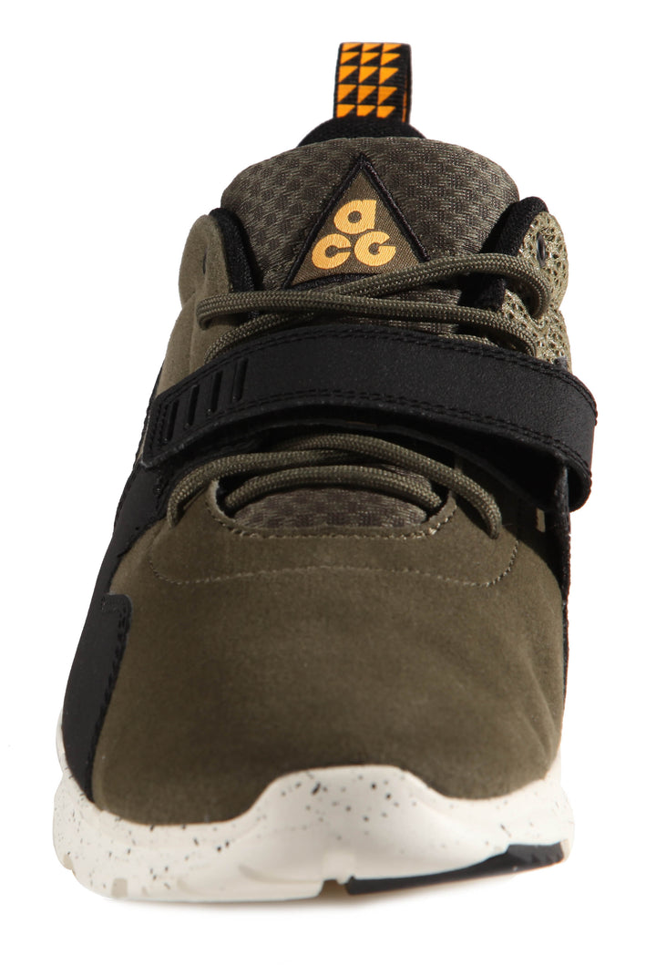 Nike Trainerendor Shoes Med Olive/LSR Orange/Sail/Black Top View
