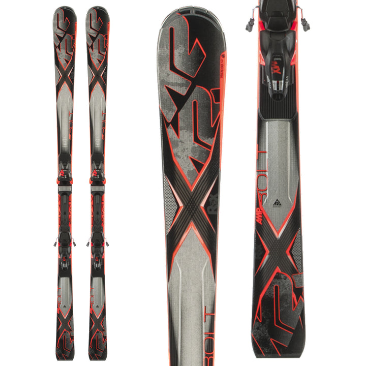 K2 AMP Bolt Skis + MX 14 Bindings 2015