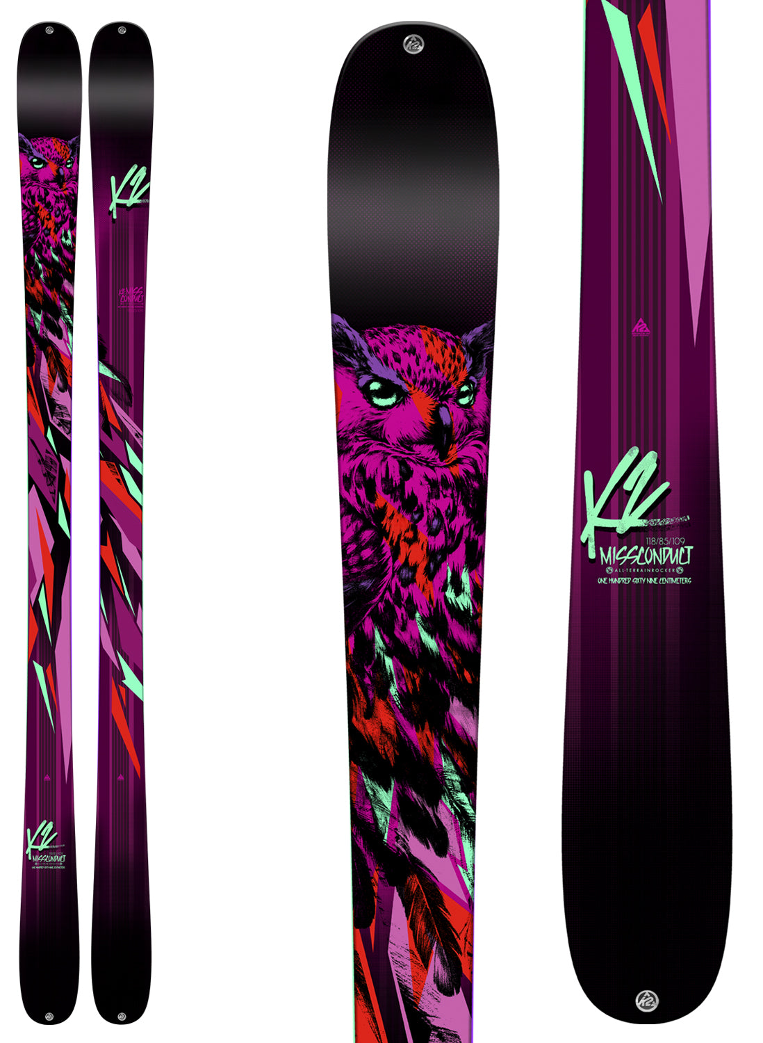 K2 Missconduct Skis - Women's 2015 Detail 1 View