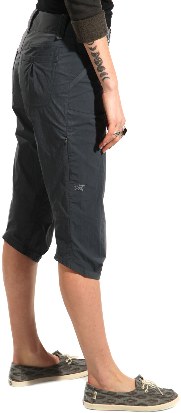 Arc'teryx Parapet Capris - Women's Heron Detail 1 View