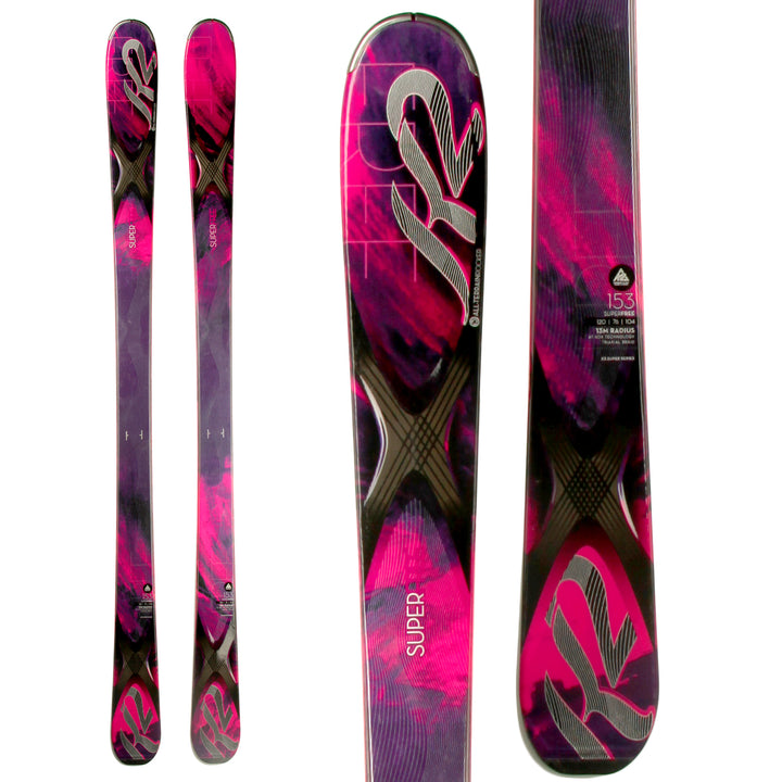 K2 SuperFree Skis - Women's 2014