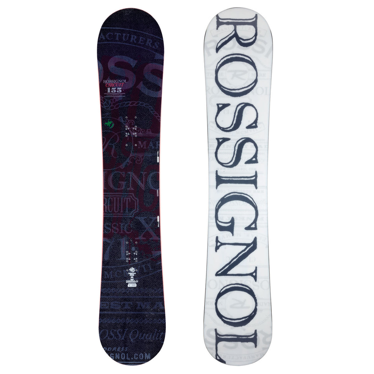 Rossignol Circuit Amptek Snowboard 2014 Front View