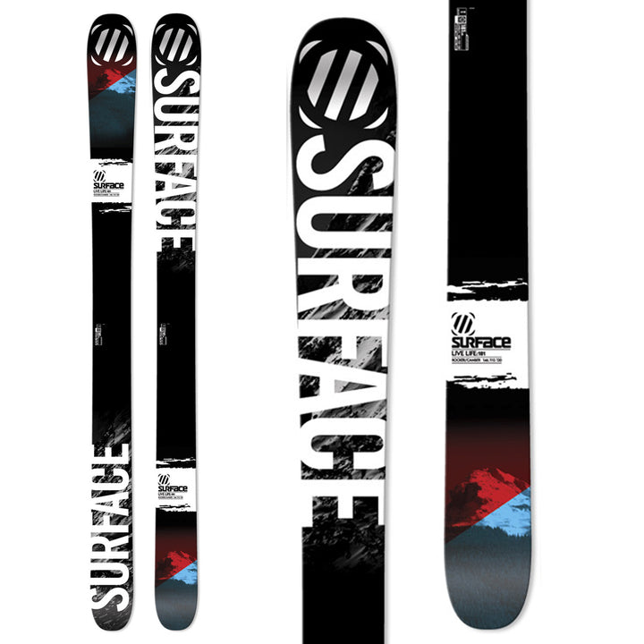 Surface Live Life Skis 2014 Front View