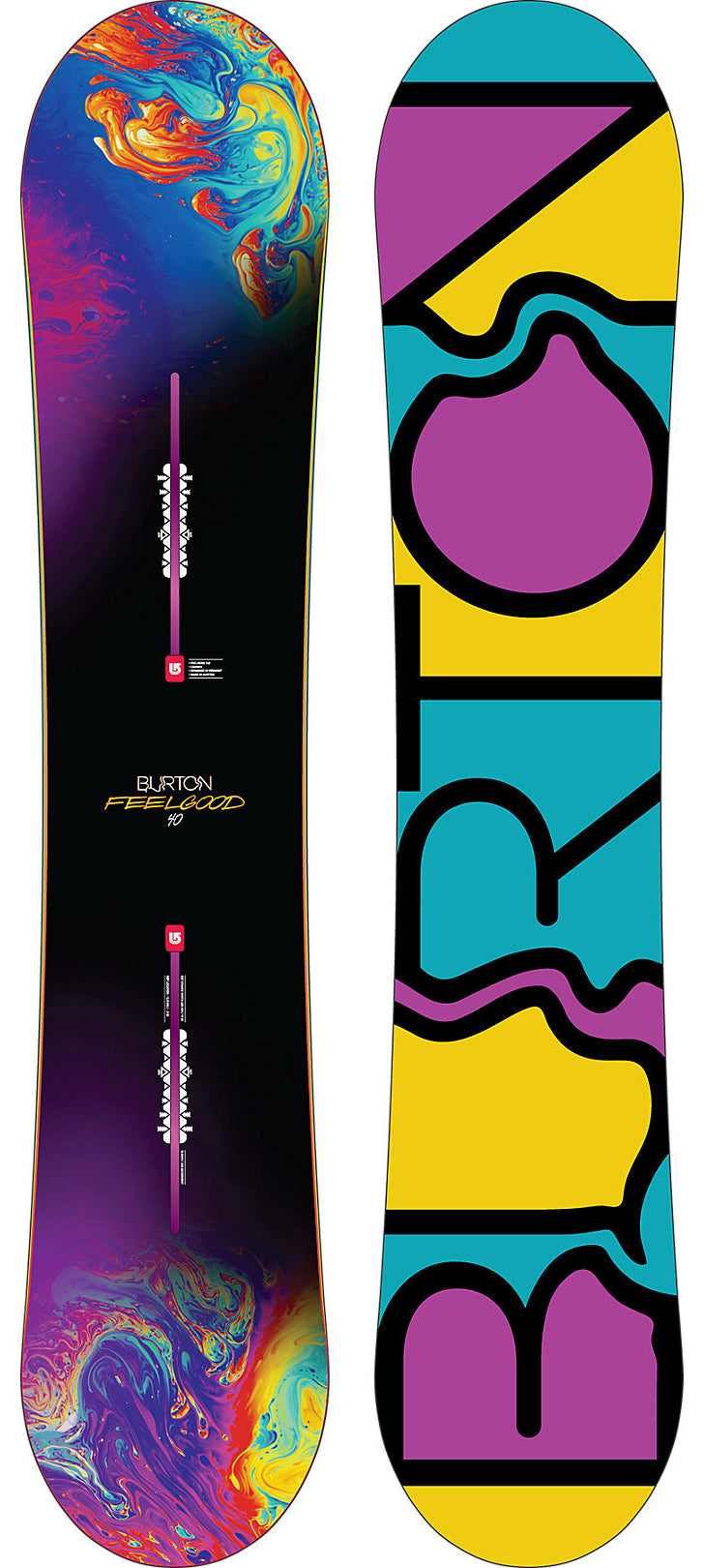 Burton Feelgood Snowboard - Women's 2014 Detail 1 View
