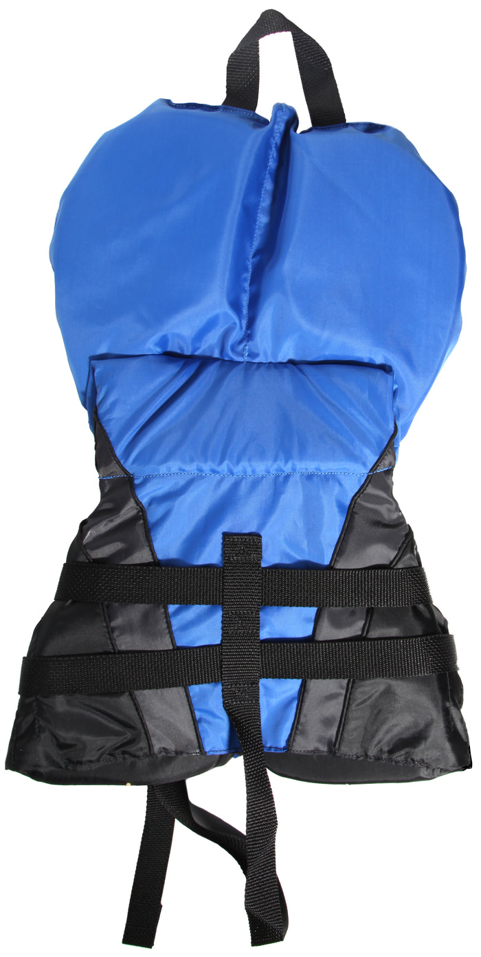 O'Neill Infant Superlite USCG Wakeboard Vest - 2015 Pacific/Coal/Black Back View