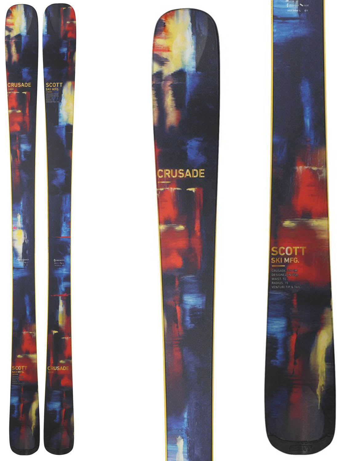 Scott Crusade Skis 2014 Detail 1 View