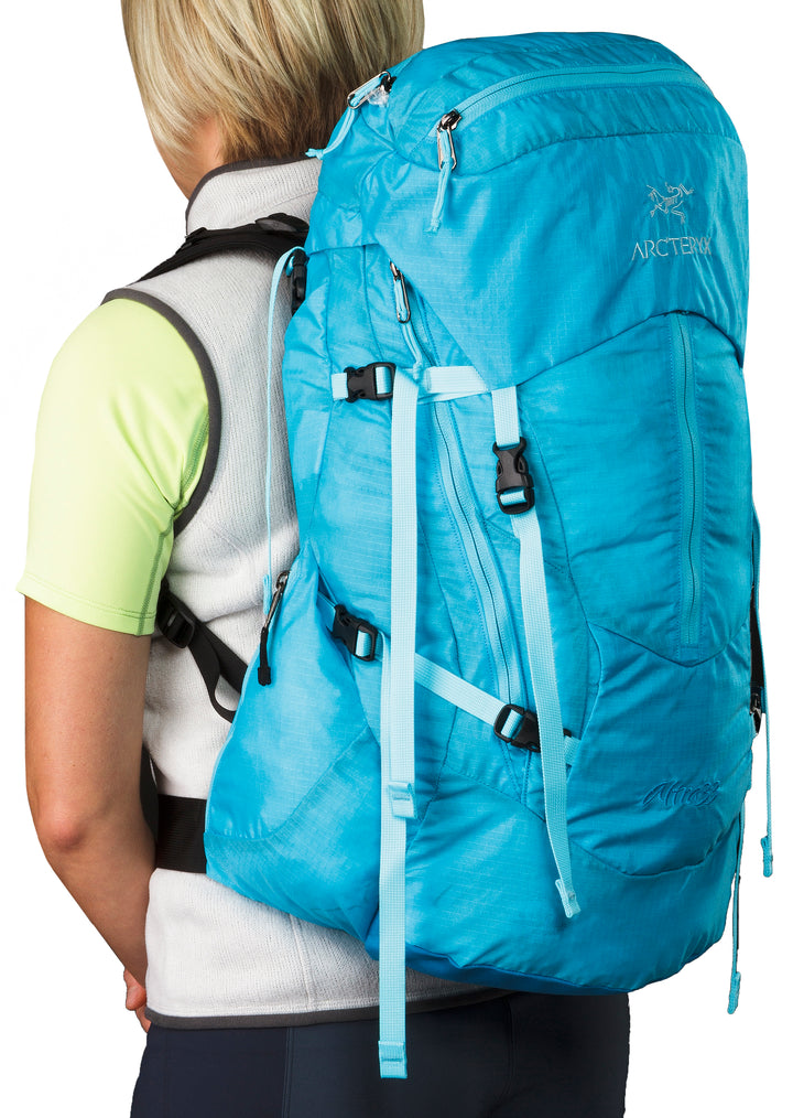 Arc'teryx Altra 33 LT Backpack - Women's Aqua Detail 2 View