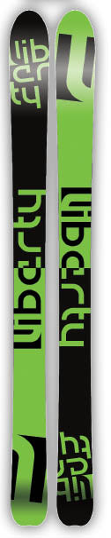 Liberty Variant 113 Skis 2014 Base View