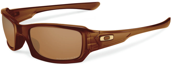 Oakley Fives Squared Sunglasses Polished Rootbeer/Dark Bronze