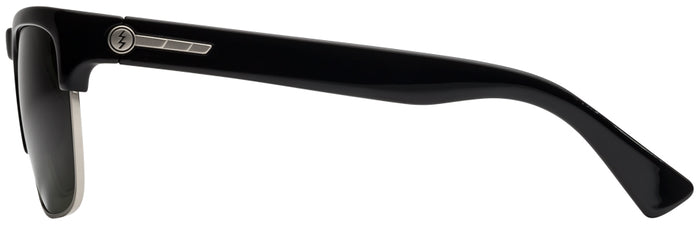 Electric Knoxville Union Sunglasses Gloss Black/Ohm Grey Side View